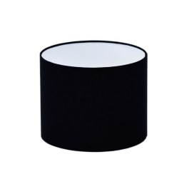 Czarny abażur cylinder na lampę do przedpokoju POLLY 25 cm